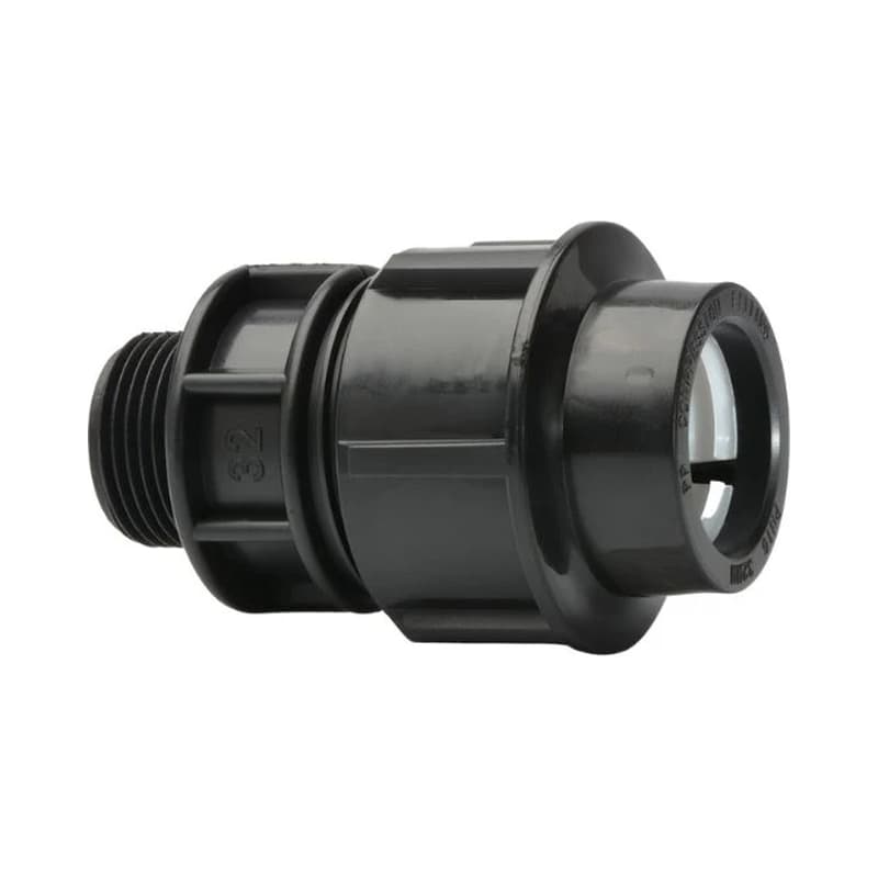 Adaptador Macho Interplast 63 mm x 2 Pulgadas Polietileno