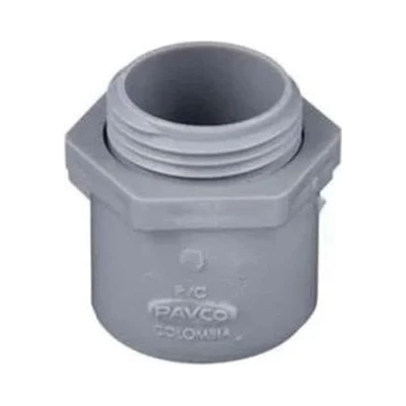 Adaptador Terminal Conduit Pavco Sch40 1 Pulgada
