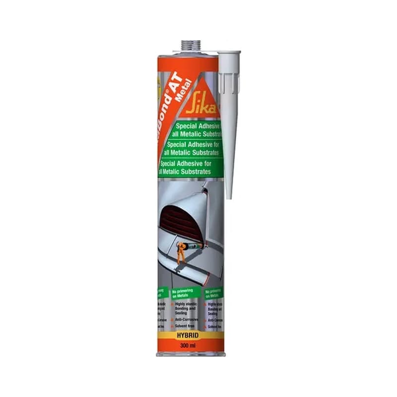 Adhesivo Elástico Sikaflex 117 Metálico Force Gris 280 ml
