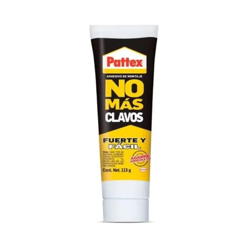 Adhesivo Montaje Pattex No Mas Clavos 113 ml