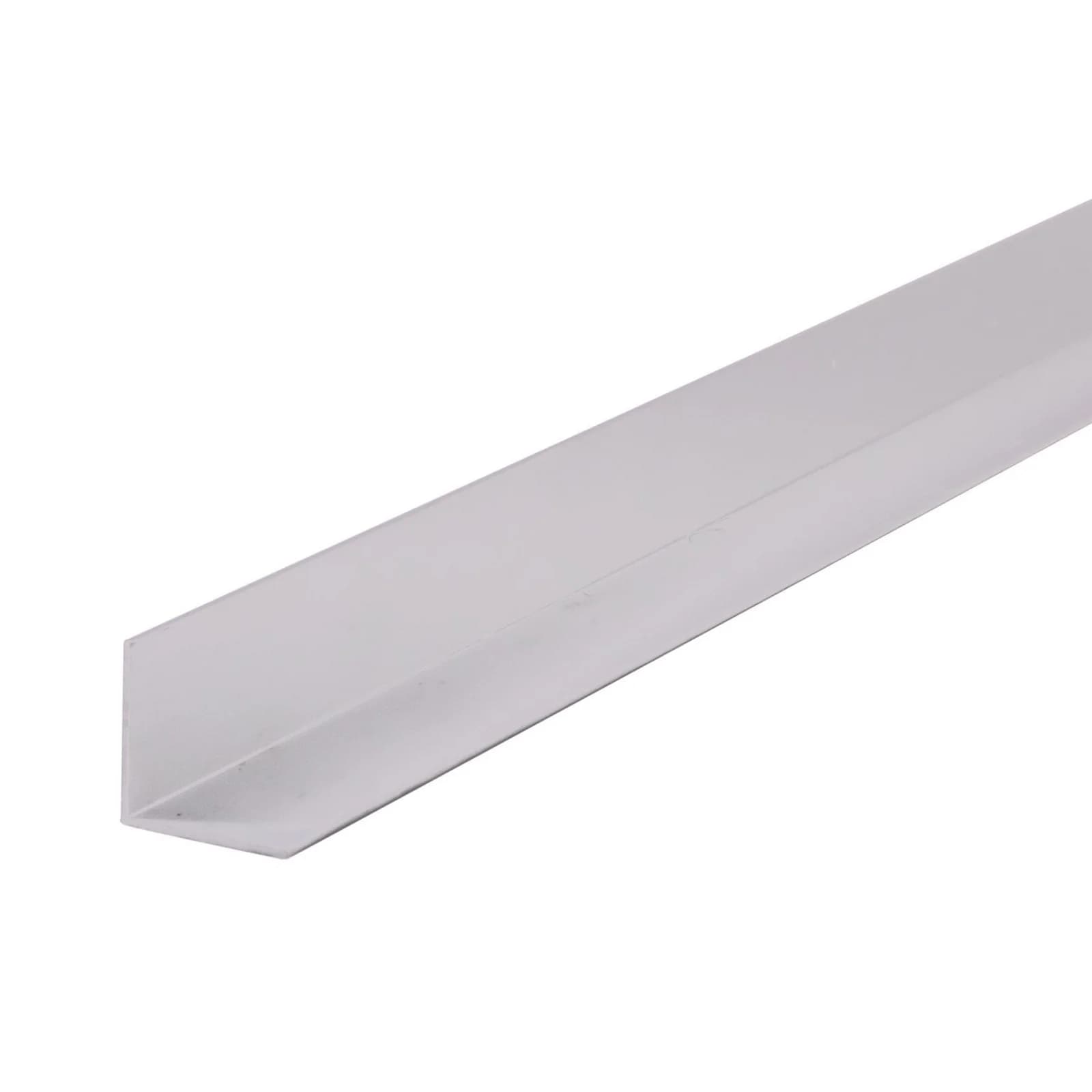 Ángulo Cielo Raso Aluminio Blanco 17 x 17 mm x 1.0 mm Espesor