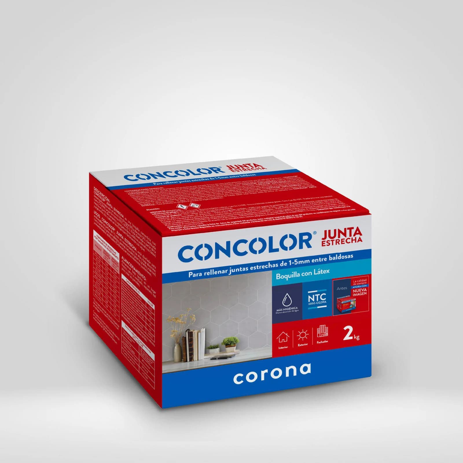 Boquilla Concolor Látex Blanco Hueso 2 kg