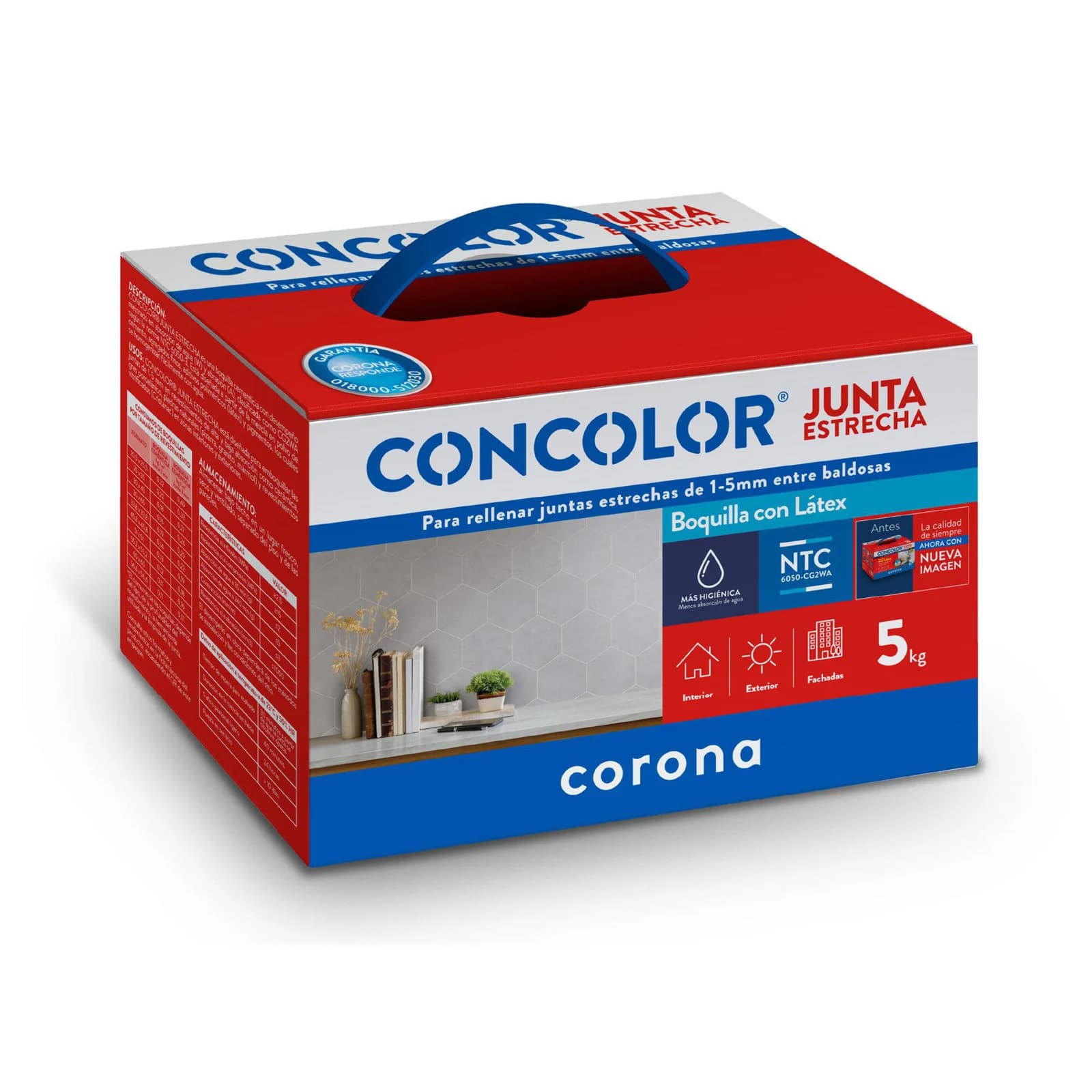 Boquilla Concolor Látex Blanco Hueso 5 kg