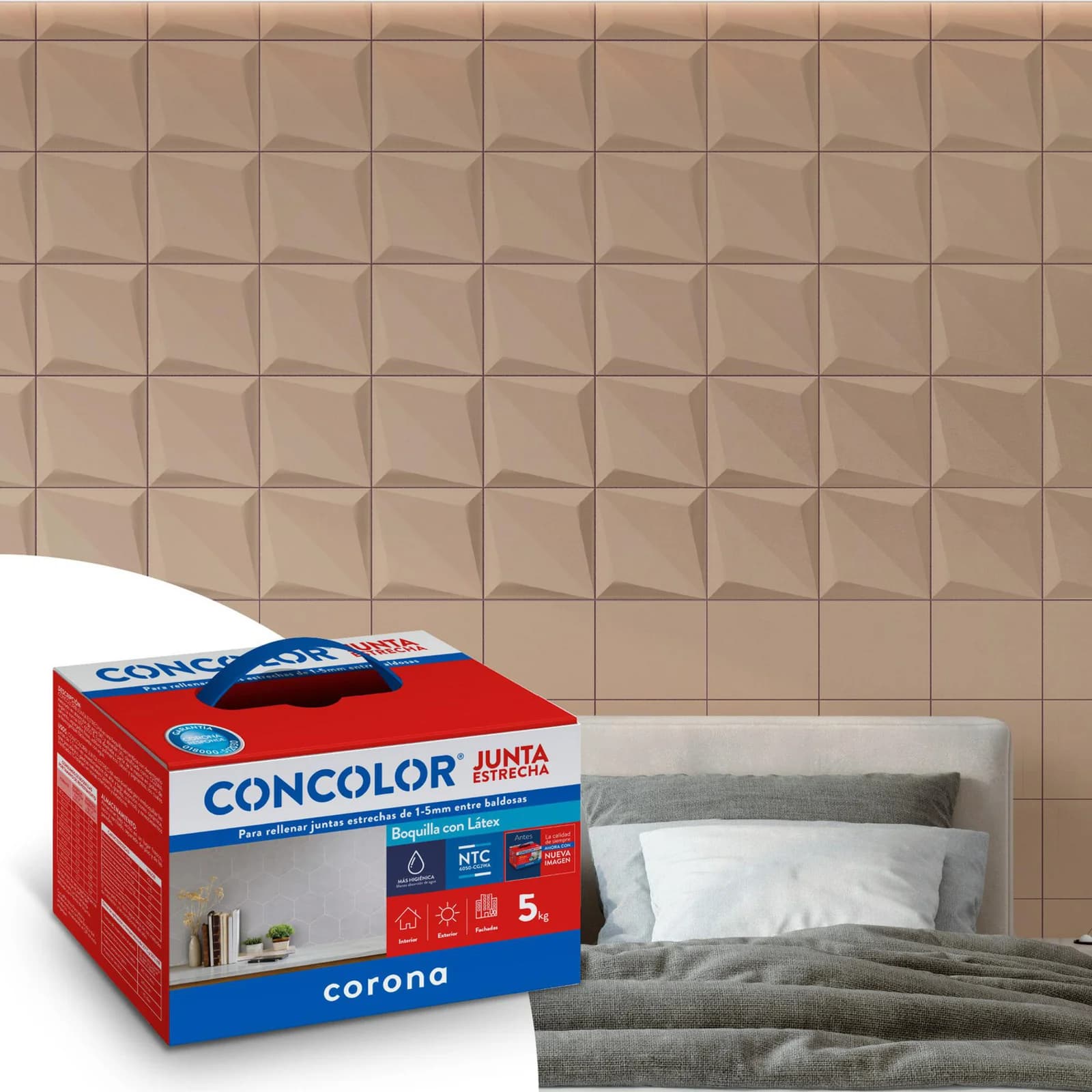 Boquilla Concolor Látex Chocolate 5 kg