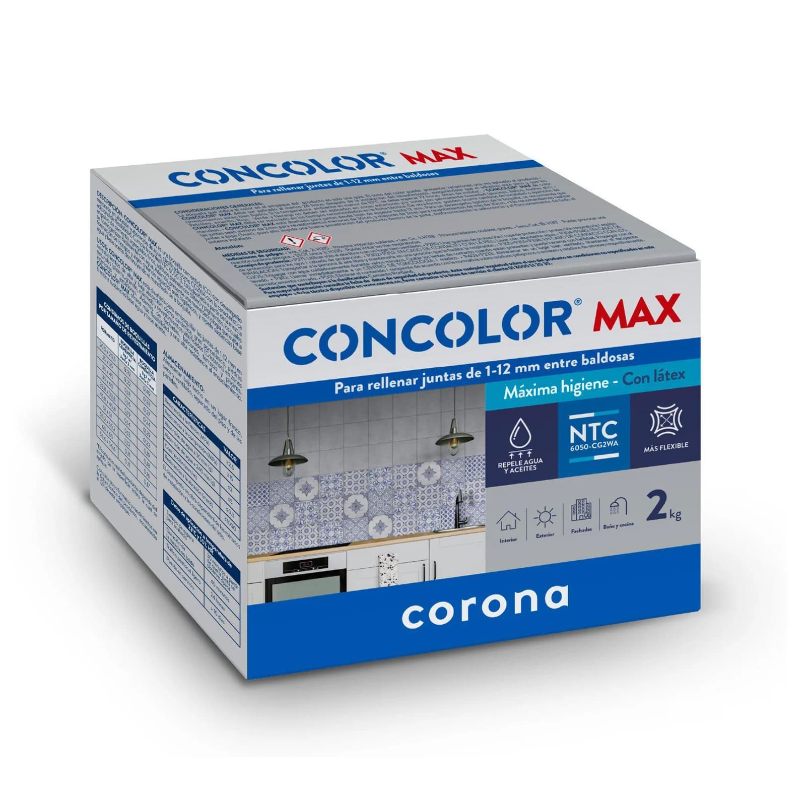 Boquilla Concolor Max Super Blanco 2 kg