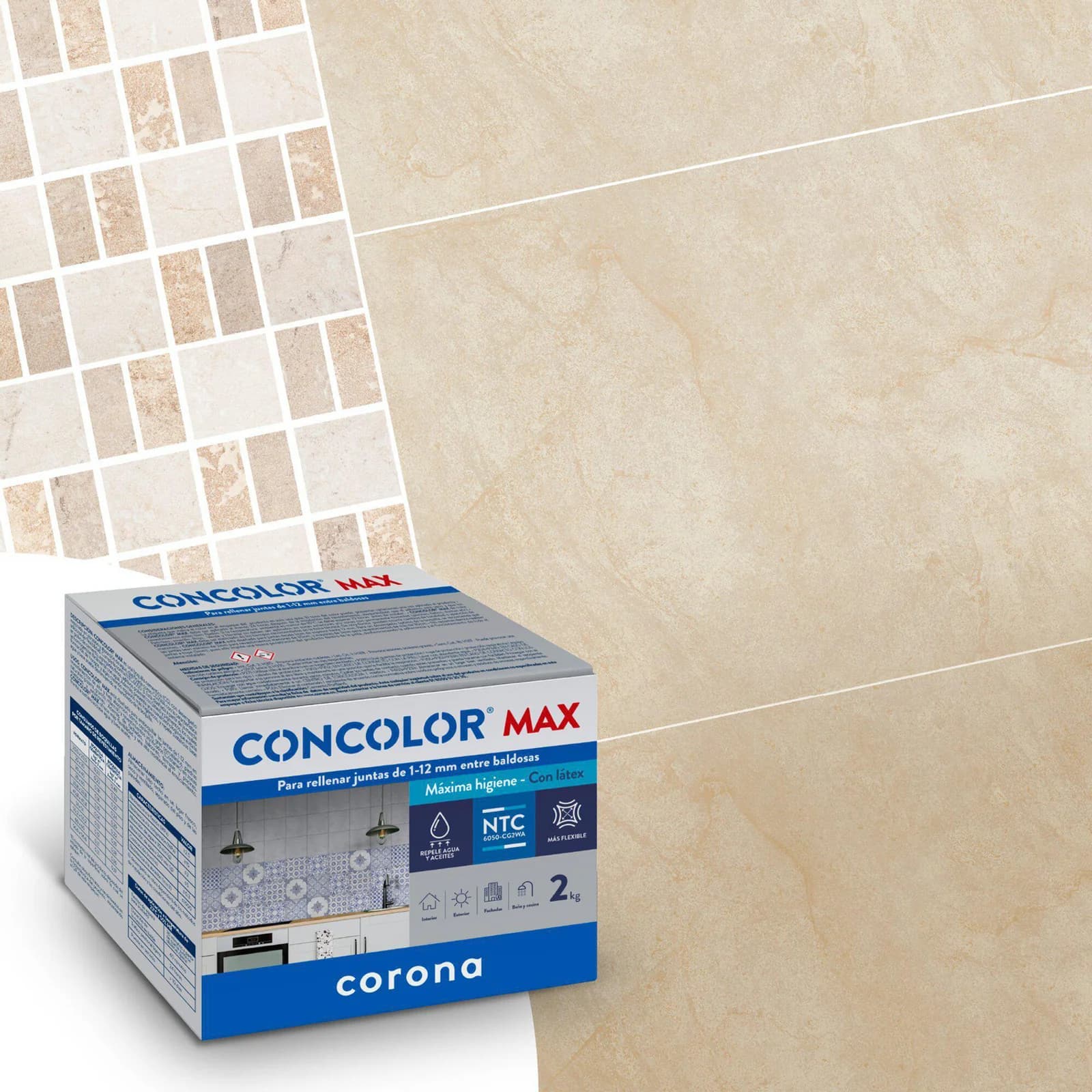 Boquilla Concolor Max Super Blanco 2 kg