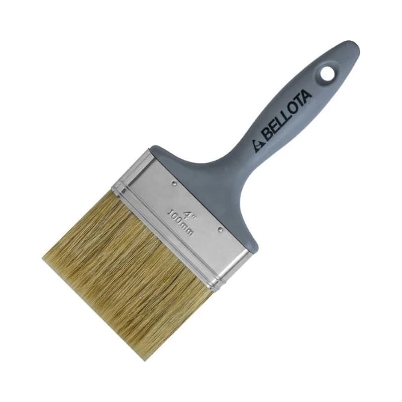 Brocha Profesional Bellota N°4 Cerdas Naturales