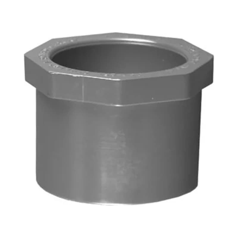 Buje PVC Gris Pavco Sch80 4x2 Pulgadas