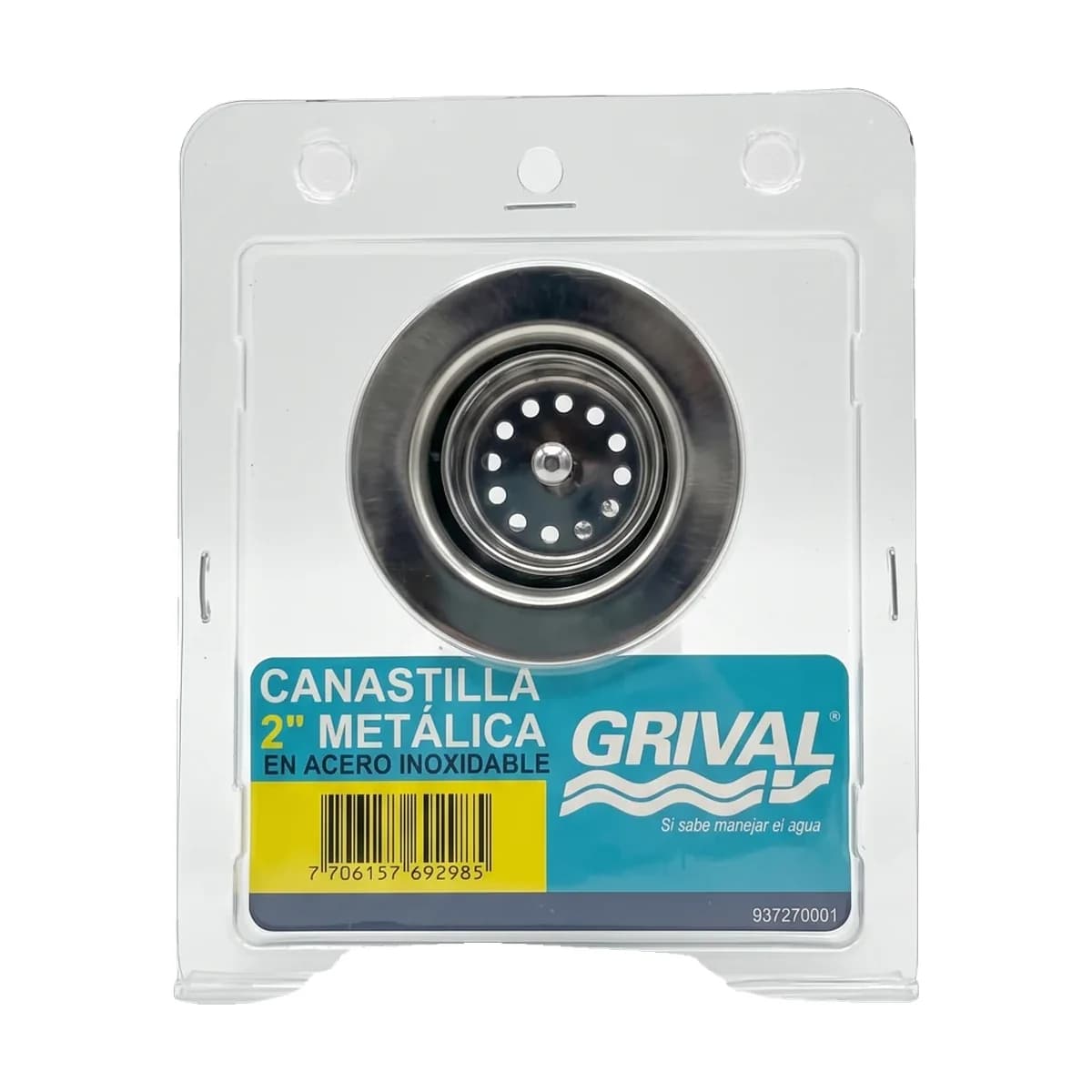 Canastilla Metálica Grival Sosco 2 Pulgadas