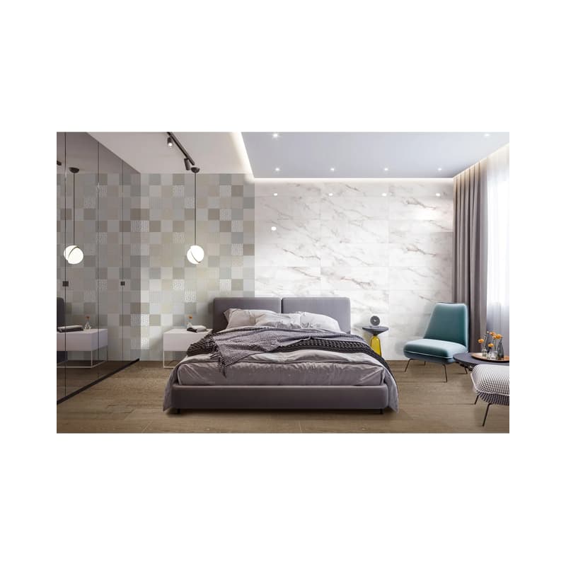 Cerámica para Pared Apolo Blanca 30x90 Rectificada