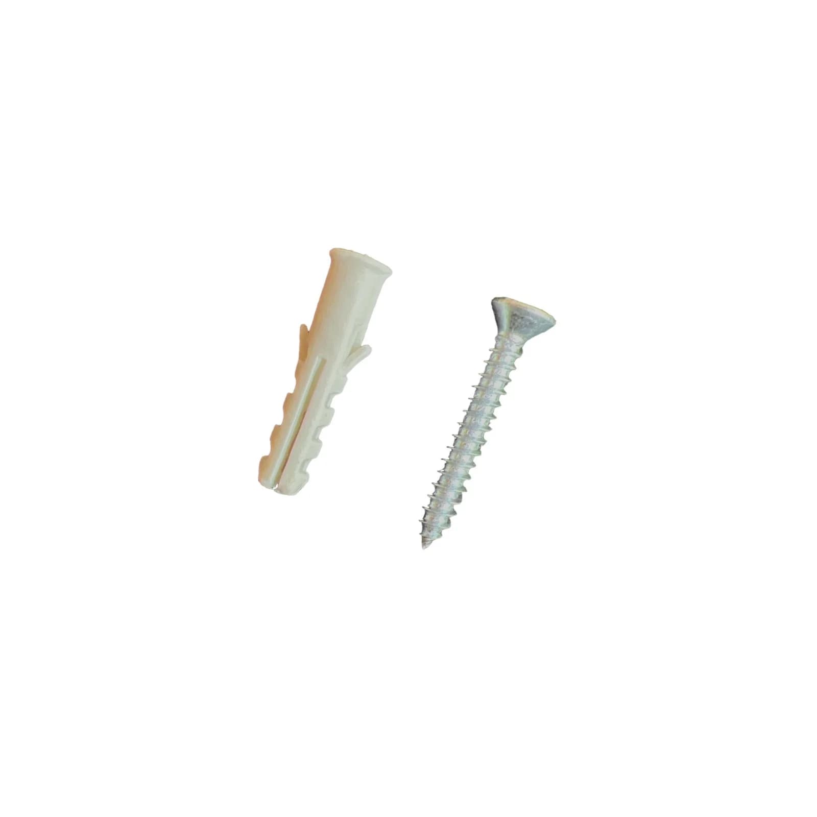 Chazo Plástico 3/16 Pulgada Con Tornillo
