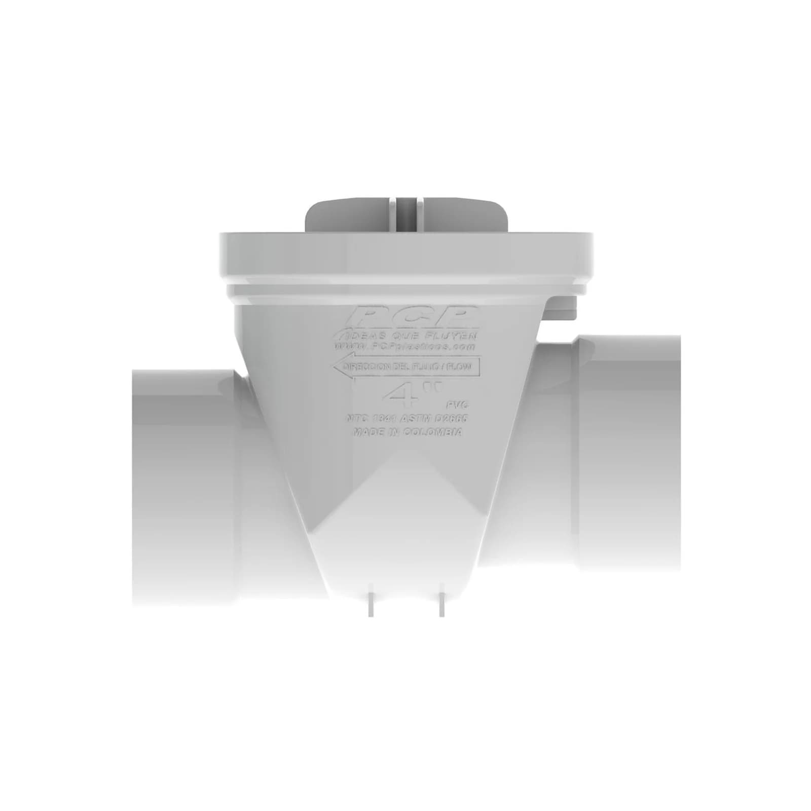 Cheque Anti-Retorno PCP Eco 4 Pulgadas PVC