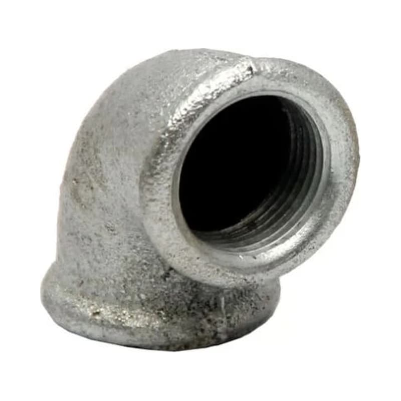 Codo Galvanizado 3/4 Pulgada 90 Grados - Paquete x 5