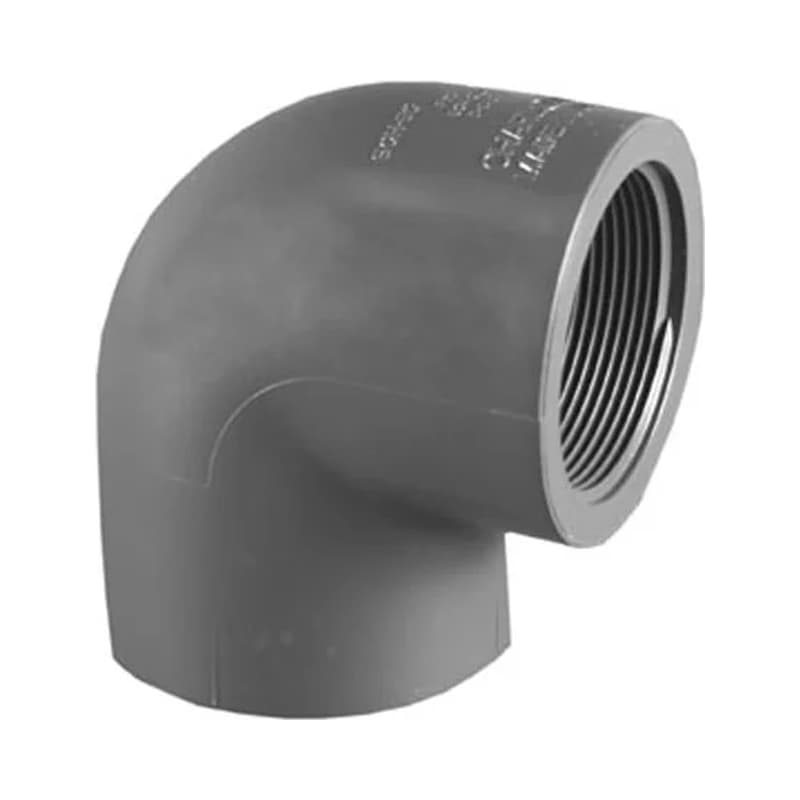 Codo PVC Gris Pavco Sch80 2 1/2 Pulgadas 90 Grados