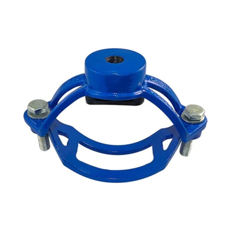 Collar Derivación Apolo 3 Pulg x 1/2 Pulg Hierro Dúctil