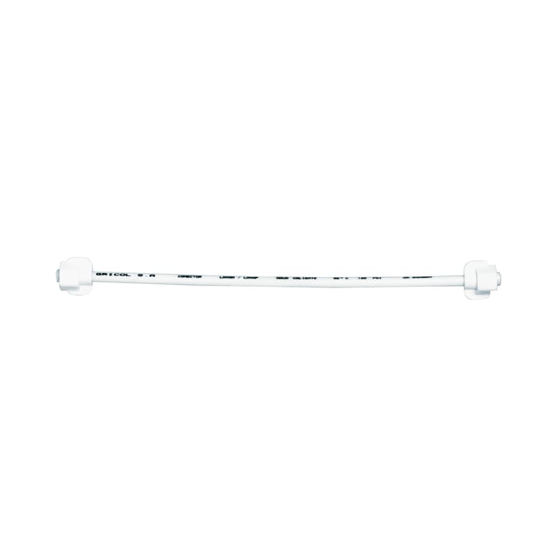 Conector Flexible Gricol de 40 cm para Lavamanos o Lavaplatos en Polietileno con Conexión 1/2" Hembra x Hembra
