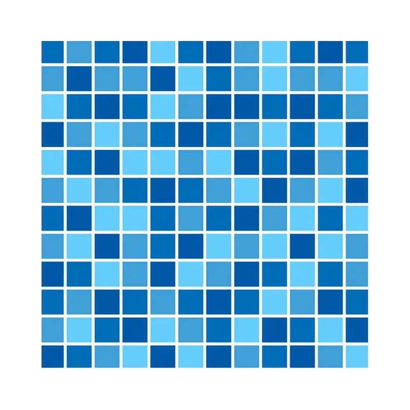 Decorado para Pared Corona Agualind Azul 31.5x31.5