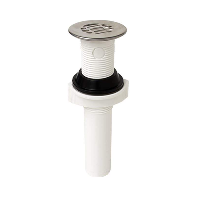 Desagüe de Plástico Coflex para Lavatorio con Rejilla de Acero Inoxidable