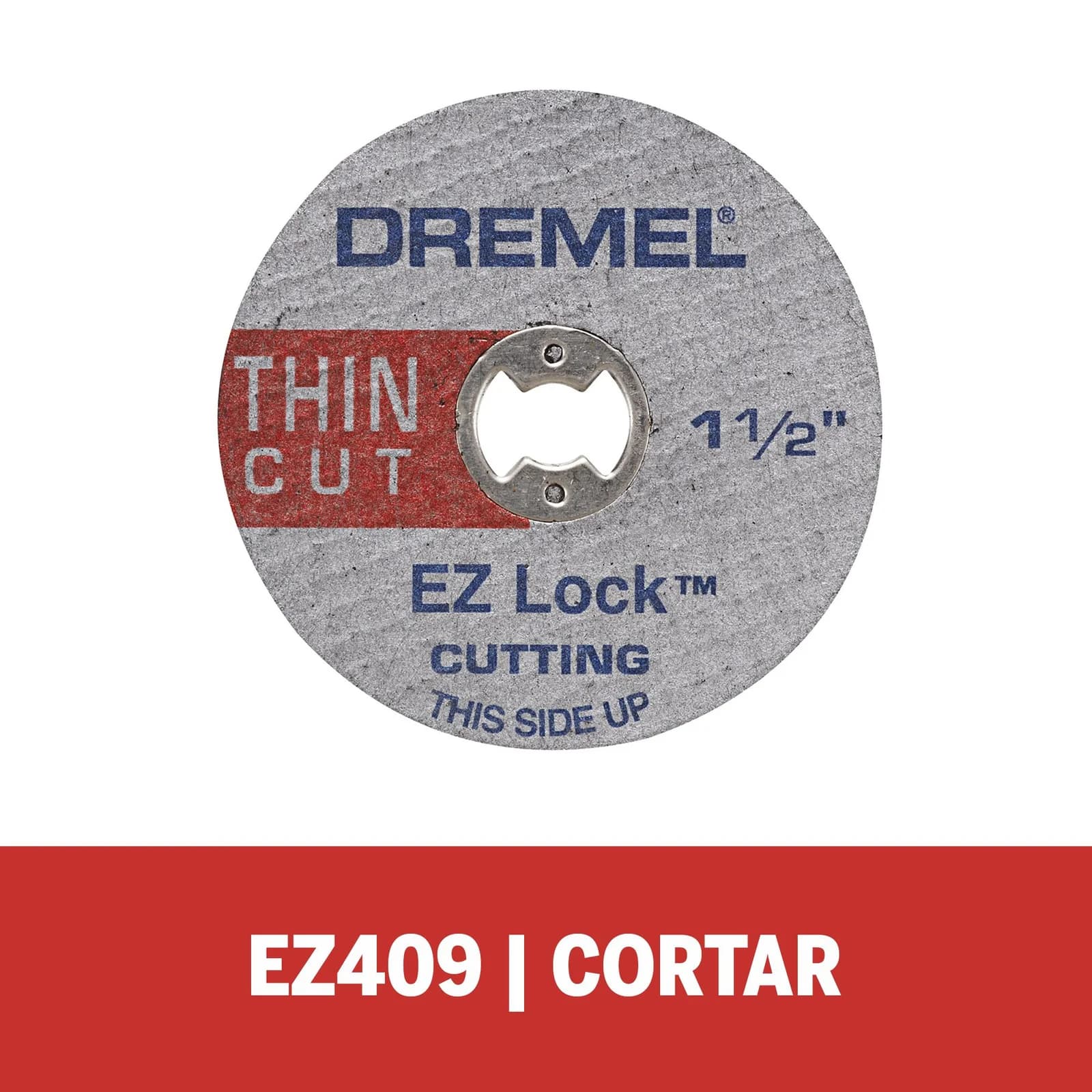 Disco de Corte Dremel EZ Lock 38 mm Plástico y Metal - Paquete x 5