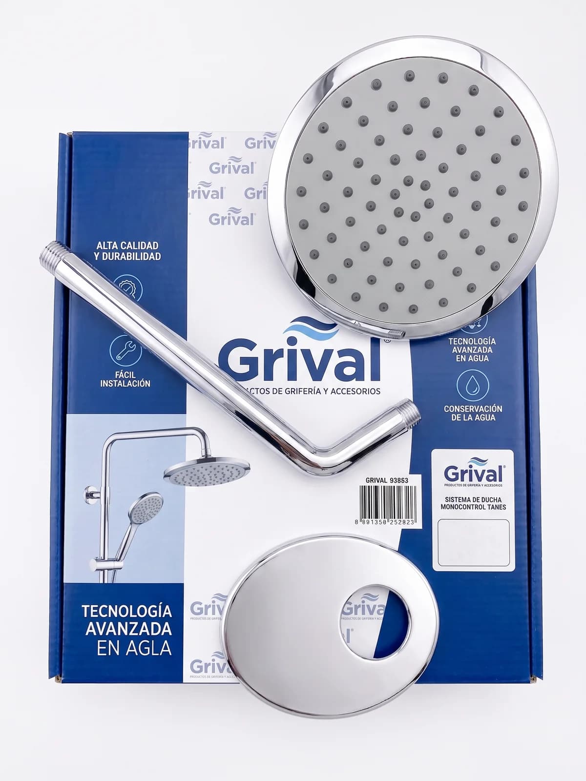 Ducha Monocontrol sin Salida a Bañera Grival Misuri