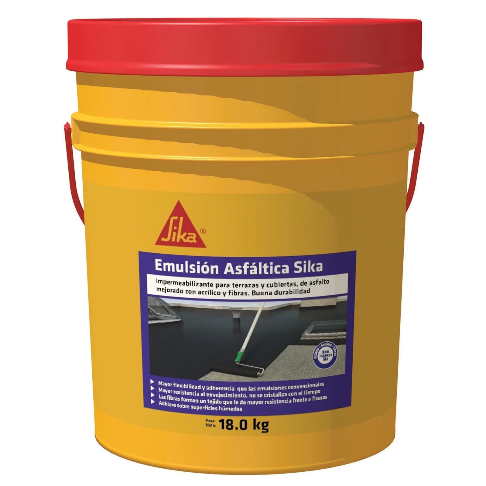Emulsión Asfáltica Sika 18 kg