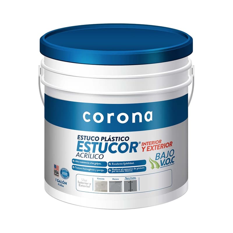 Estuco Plástico Estucor 6 kg