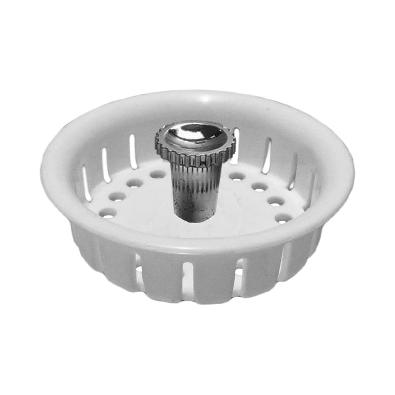 Filtro de 4 Pulgadas Gricol Plástico Blanco para Canastilla de Lavaplatos con Alta Resistencia a la Corrosión