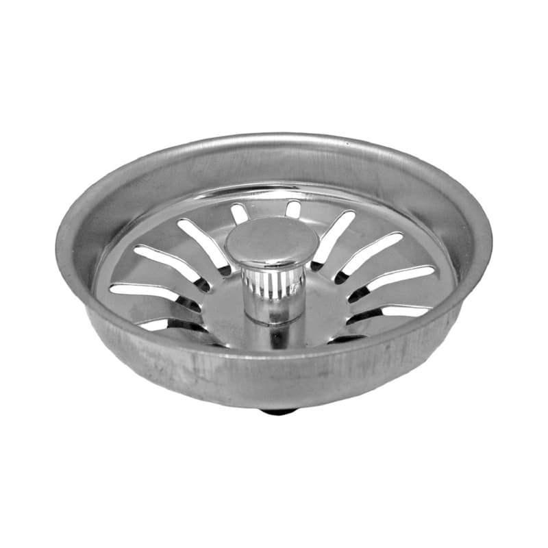 Filtro de Acero Inoxidable Tipo Italiano Gricol de 4 Pulgadas para Canastilla de Lavaplatos