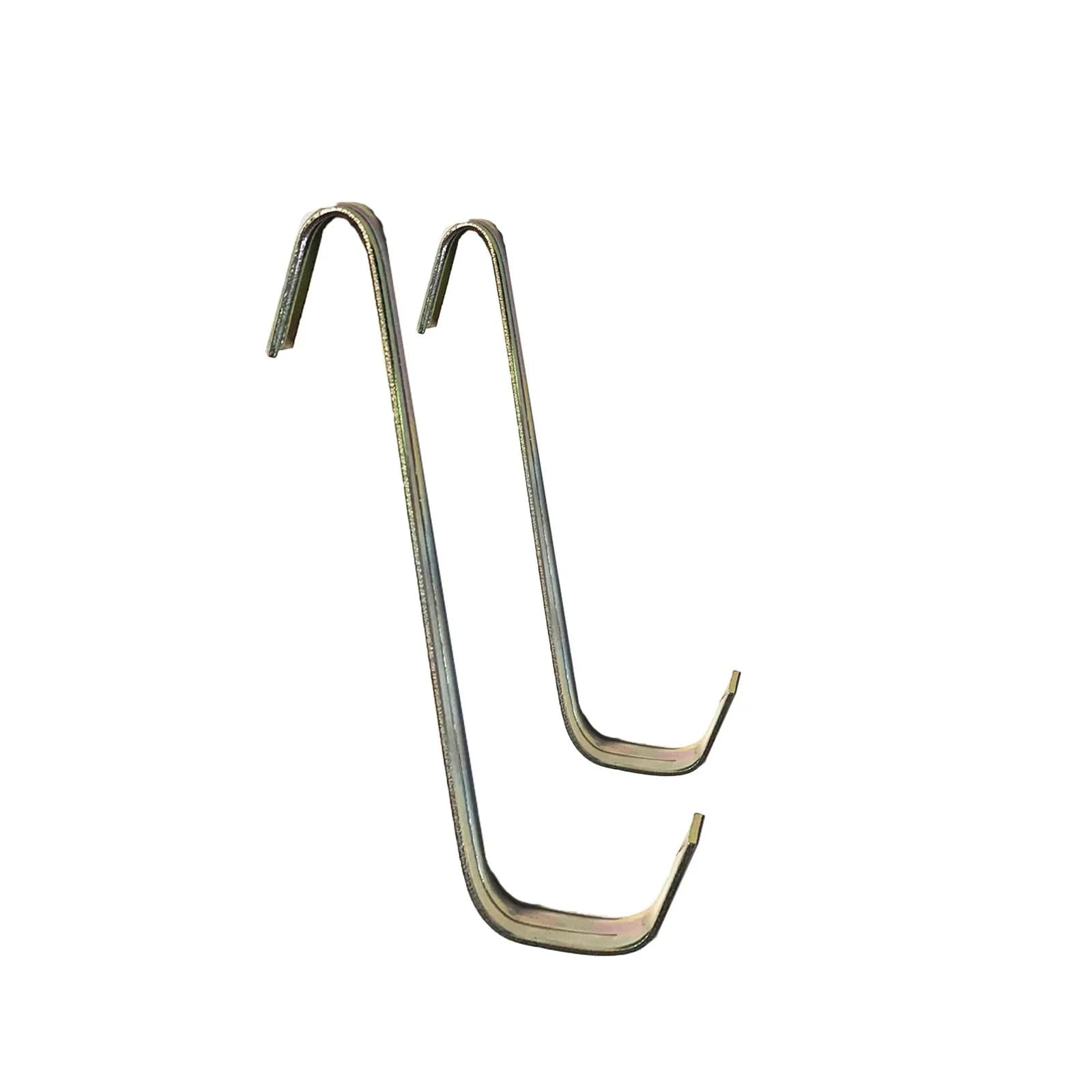 Gancho Estructura Metálica Hierro Galvanizado 14 cm