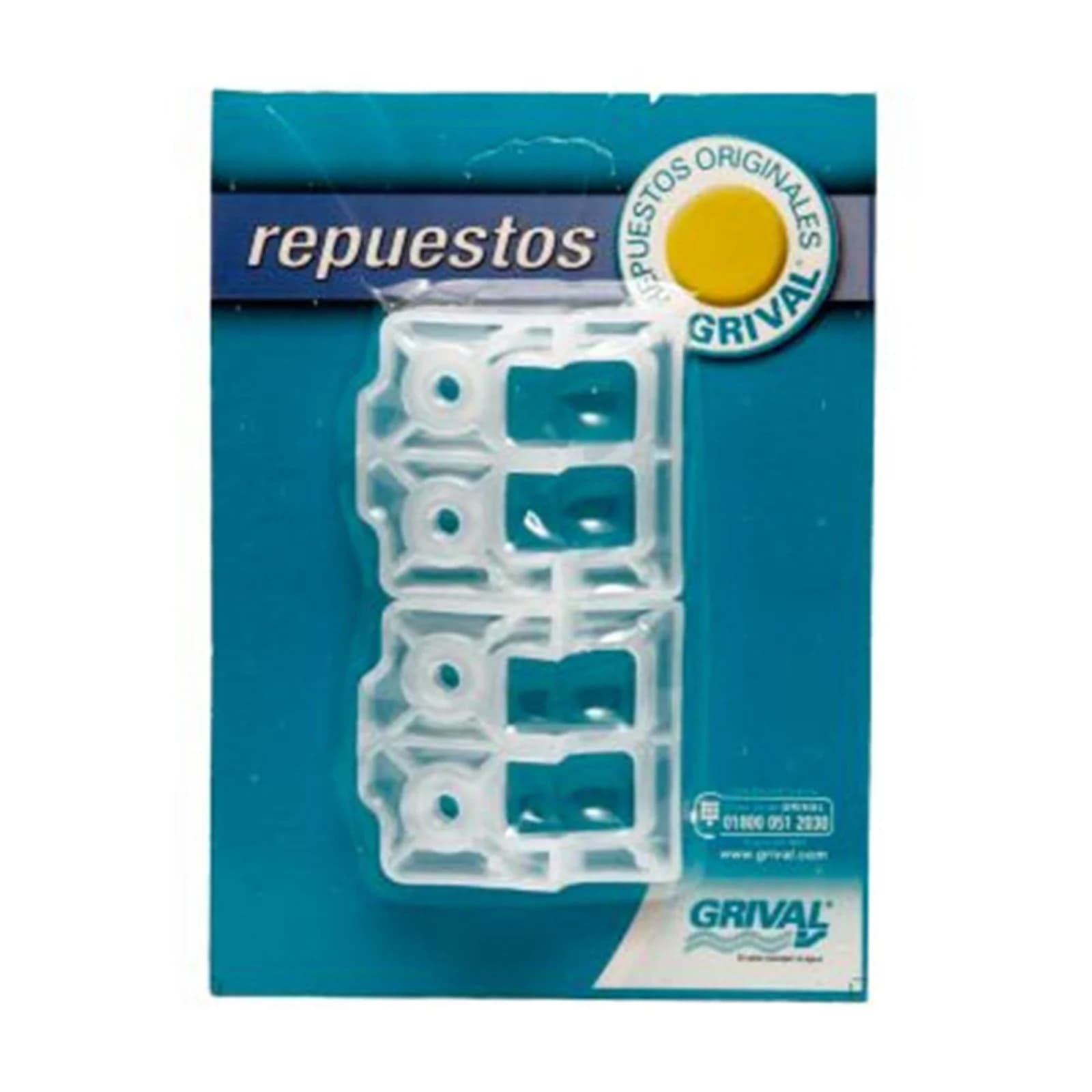 Grapas Lavamanos Grival Blíster x 2 Unidades
