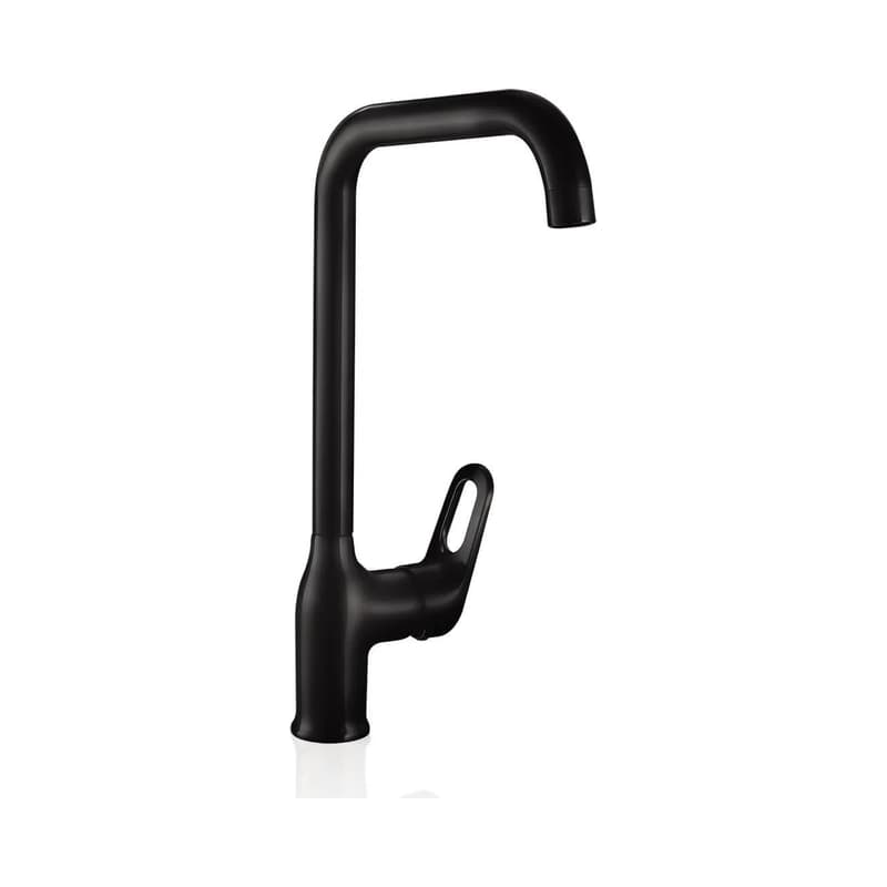 Grifería Lavaplatos Grival Koral Mate Black Subconjunto