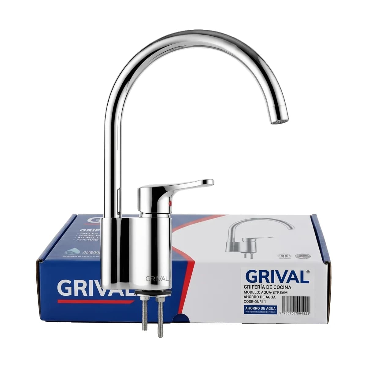 Grifería Monocontrol Cocina Grival Vannila