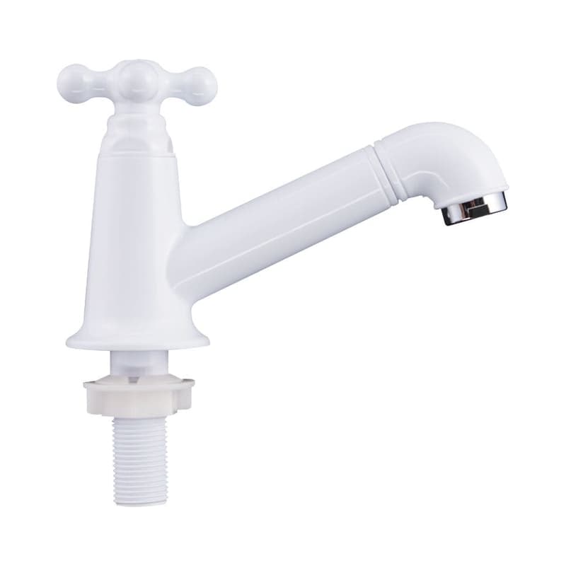 Grifo Lavamanos Pavco Blanco Bajo Para Baño