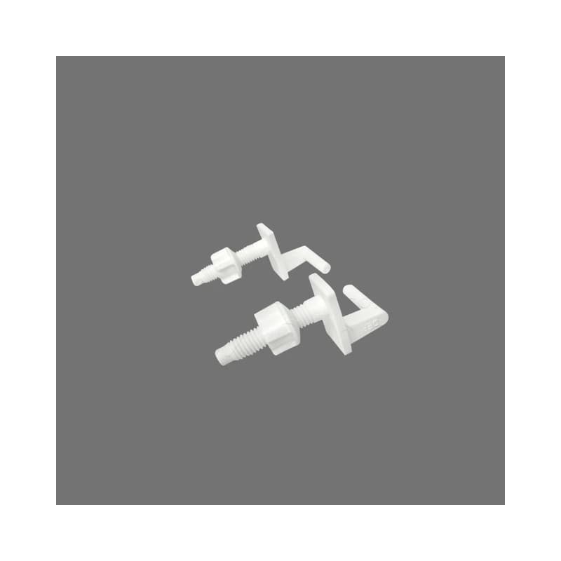 Herraje Asiento Sanitario Gerfor Blanco 2 Piezas