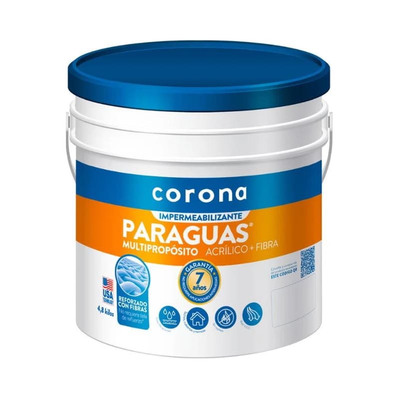 Impermeabilizante Corona Paraguas Mltpr Gris Galón