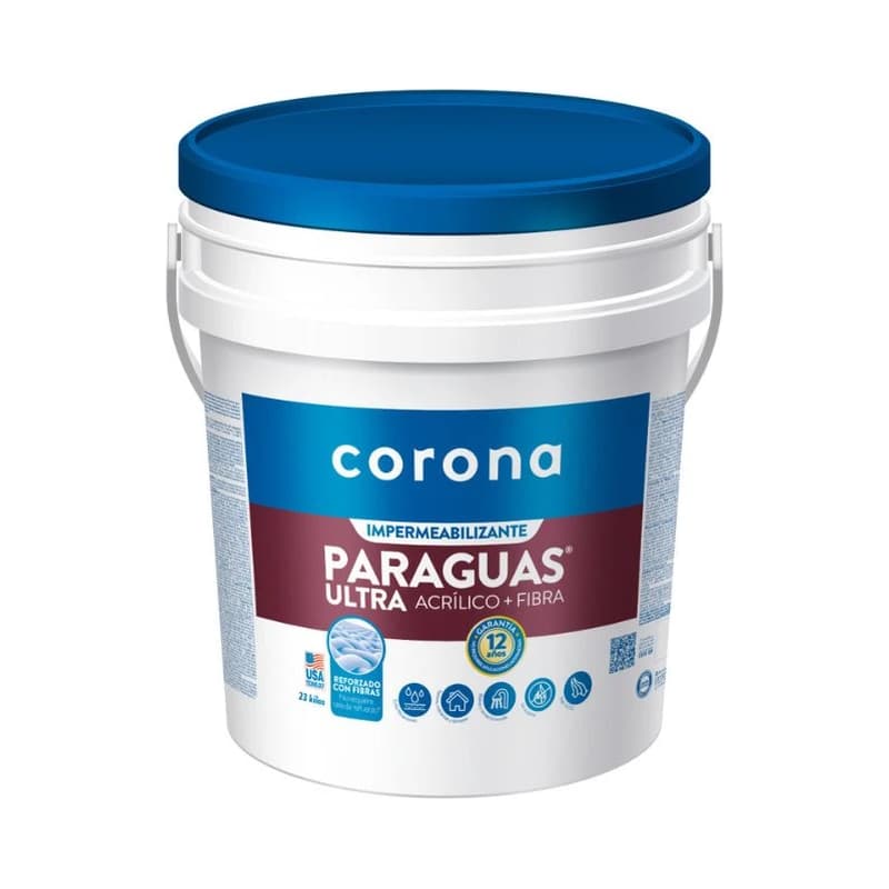 Impermeabilizante Corona Paraguas Ultra Blanco Galón