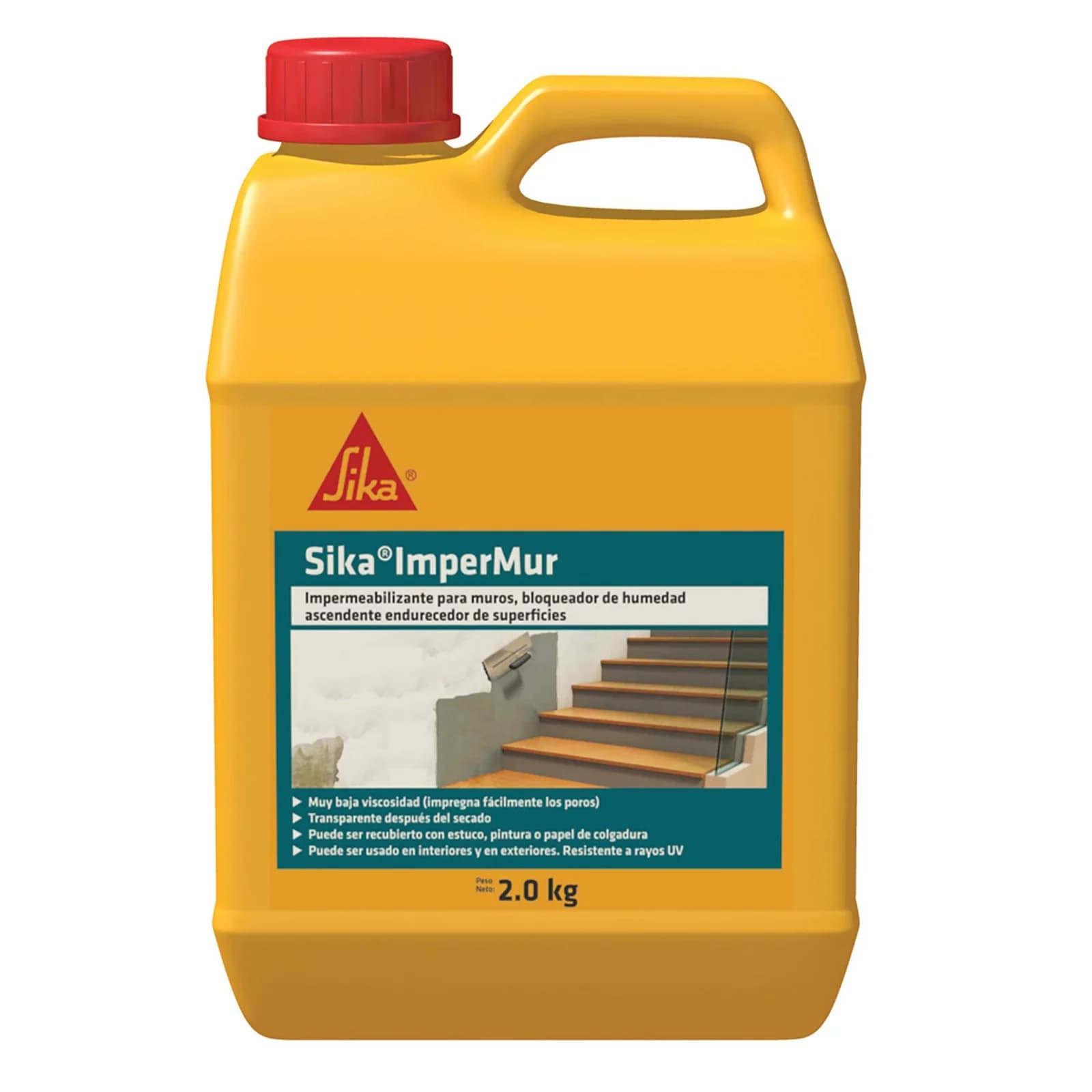 Impermeabilizante Sika Impermur Transparente 2 kg