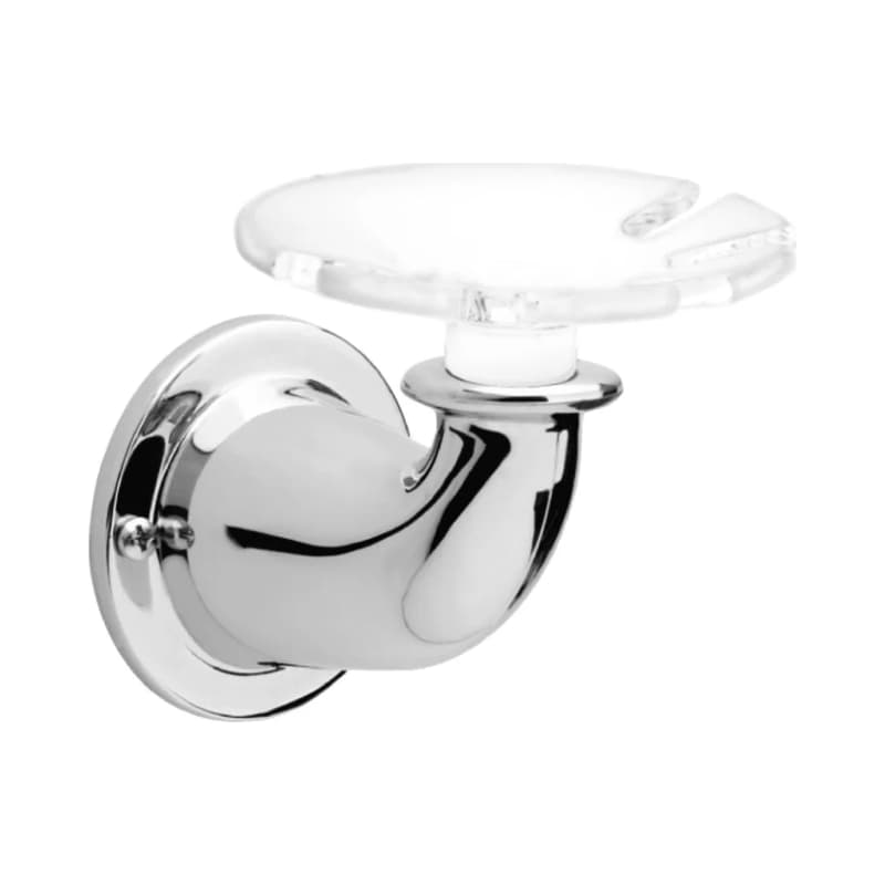 Jabonera de Pared Grival Valencia Cromo para Baño