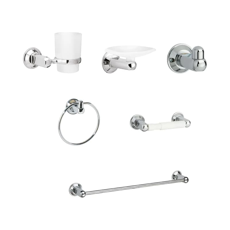 Juego de Accesorios para Baño Grival Nilo x 6
