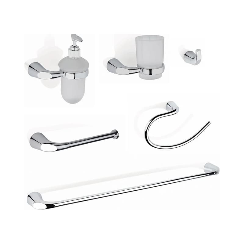 Kit Accesorios Baño Corona Koral 6 Piezas