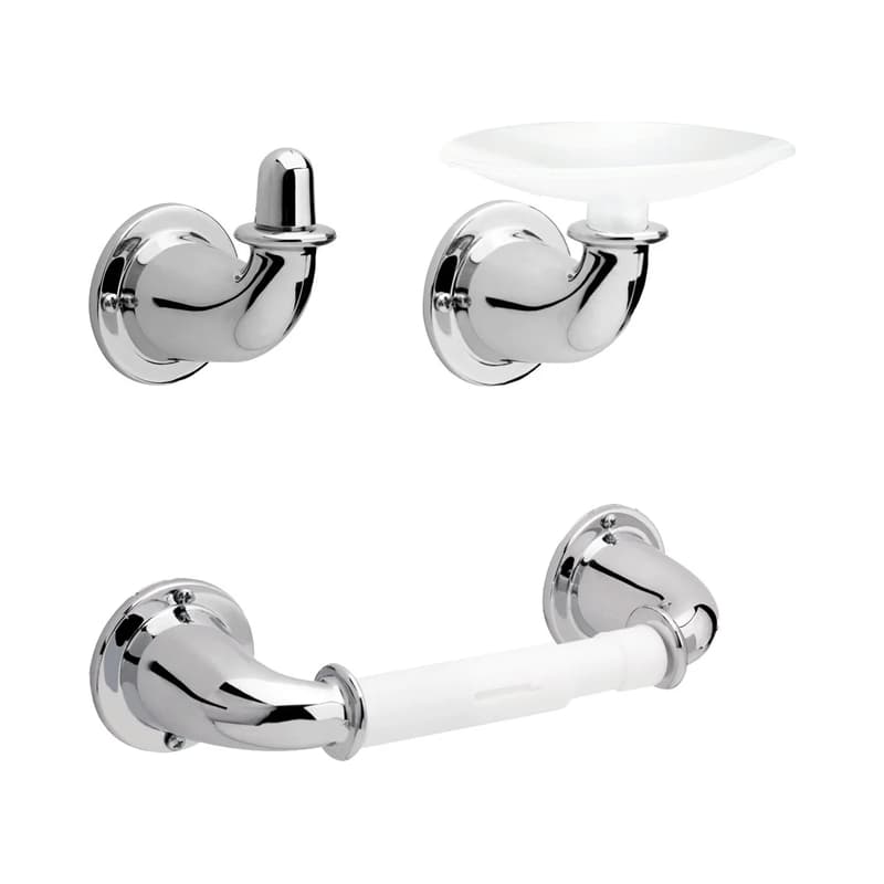 Kit Accesorios Baño Grival Valencia x 3