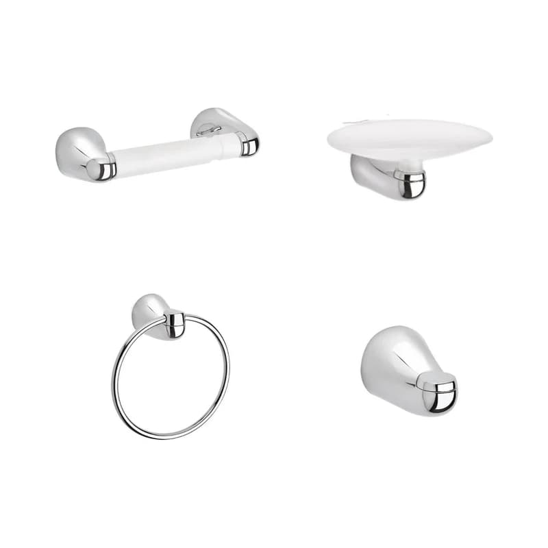 Kit Accesorios para Baño Grival Aluvia x 4