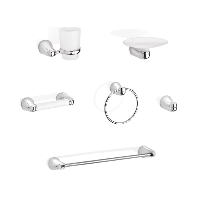 Kit Accesorios para Baño Grival Aluvia x 6