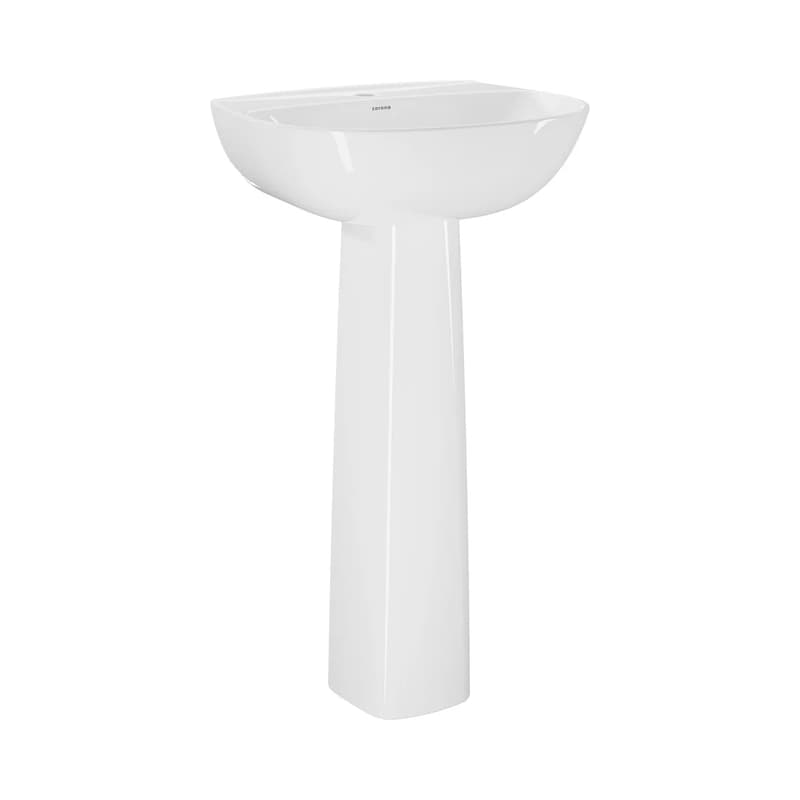 Lavamanos Corona Manantial con Pedestal Blanco