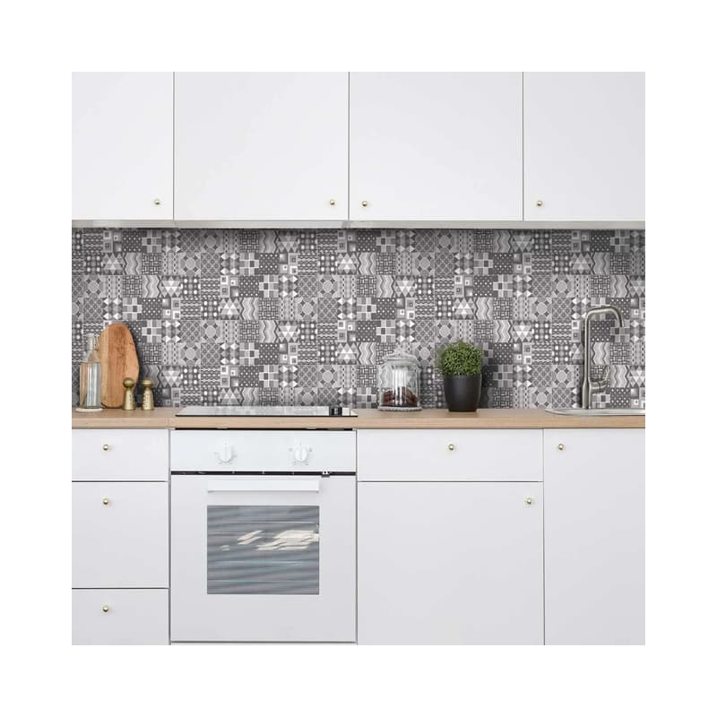 Listón Vinil Corona Gris 15x45 Decorativo