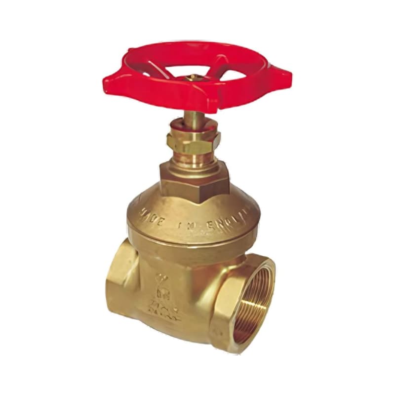 Llave de Paso Rosca 1 Pulgada Bronce