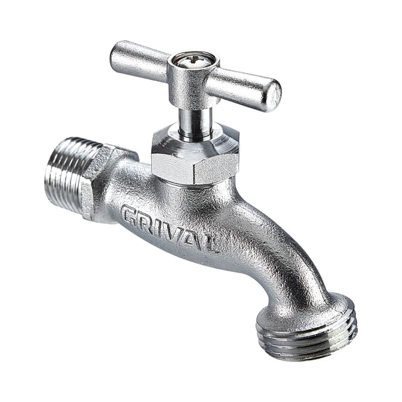 Llave Jardín Grival Corriente Satinada