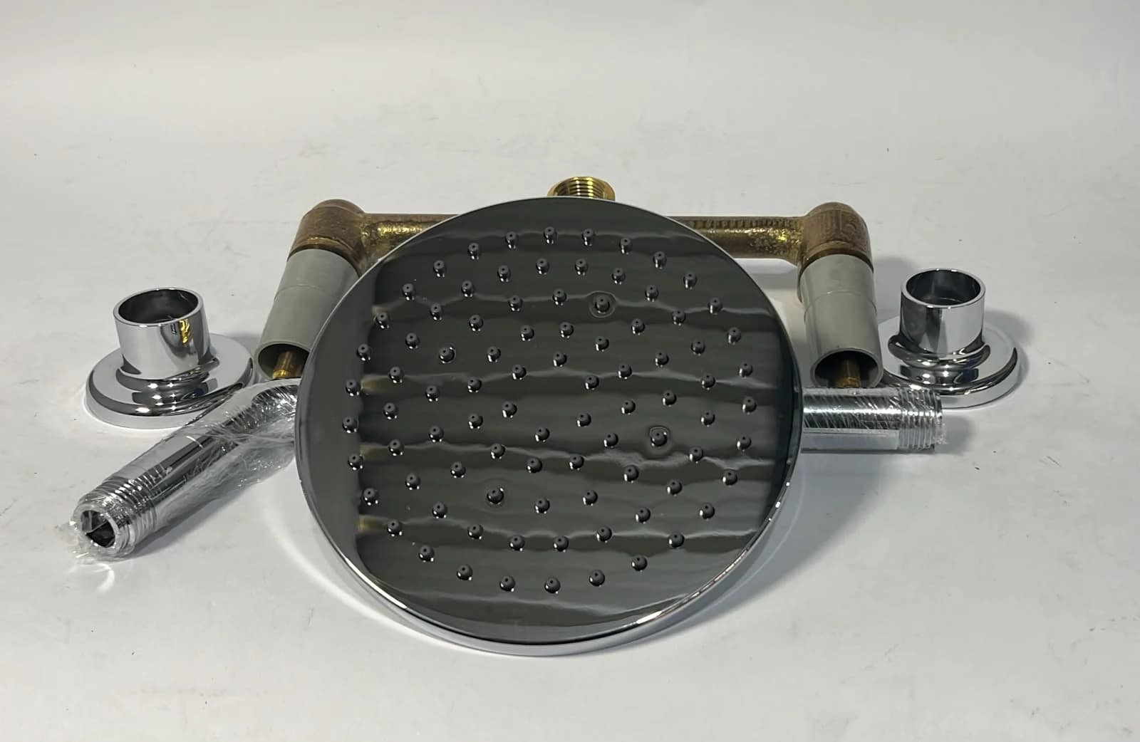 Mezclador para Ducha 8" Línea Arce con Regadera Koral Grival