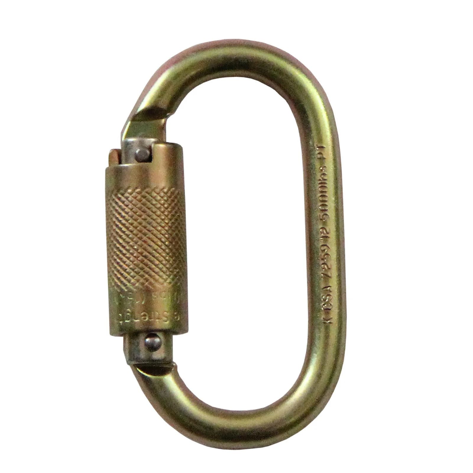 Mosquetón Simétrico Doble Seguro Acero Steelpro 15 cm