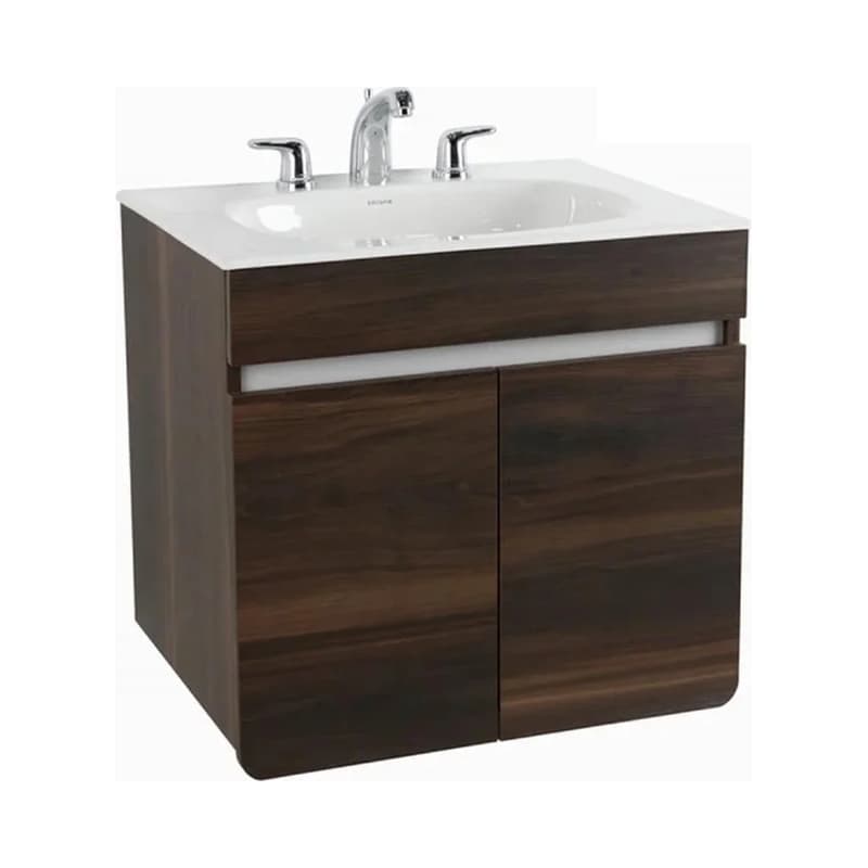 Mueble Lavamanos Corona Aluvia El Nogal 60x45 cm